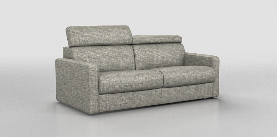 Montecchio - 3 seater sofa bed slim armrest